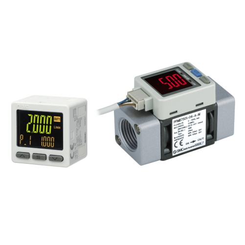 2-Color Display Digital Flow Switch (Integrated Display) PFMB
