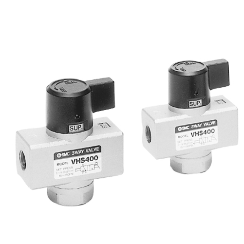 Residual Pressure Relief 3 Port Hand Valve VHS400/500 Series