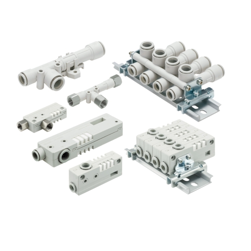 ZH Series Vacuum Ejector Body Ported Type/Box Type (Built-in Silencer)